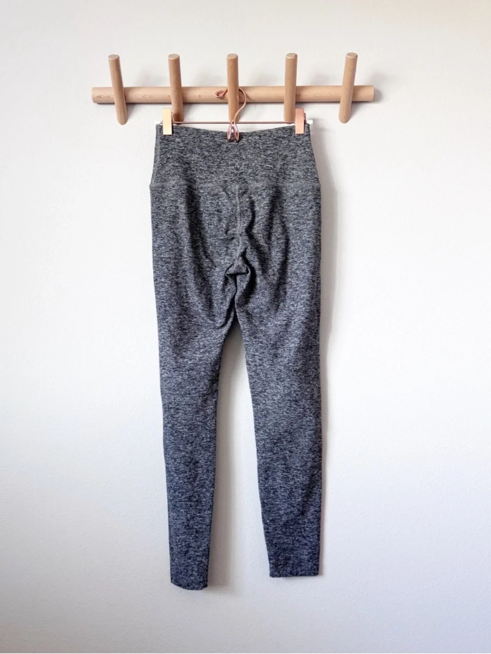 Beyond Yoga Space Dye Gray High-Rise Leggings